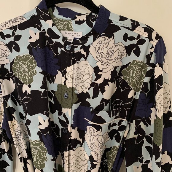 Equipment Printed Dress - Picture 3 of 8